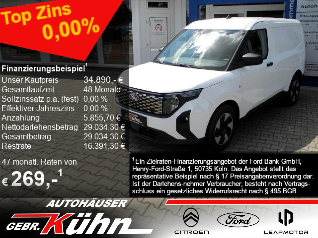 Fahrzeugabbildung Ford e-Transit Courier 46kWh Trend - Holzb., Winter-P