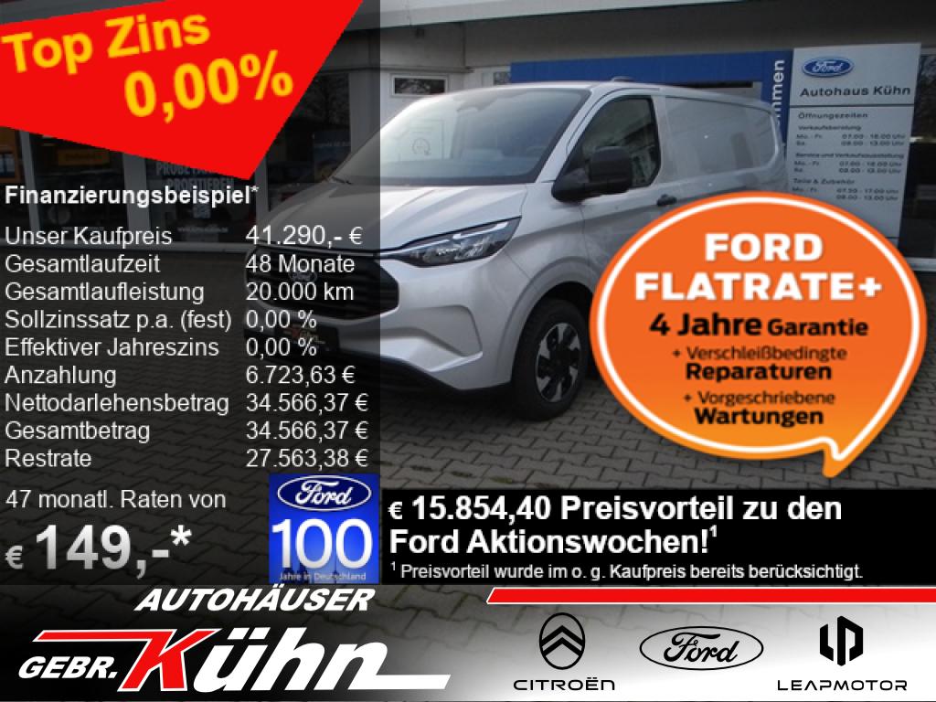 Fahrzeugabbildung Ford Transit Custom L1 PHEV Trend - Allw., LED, Tempo