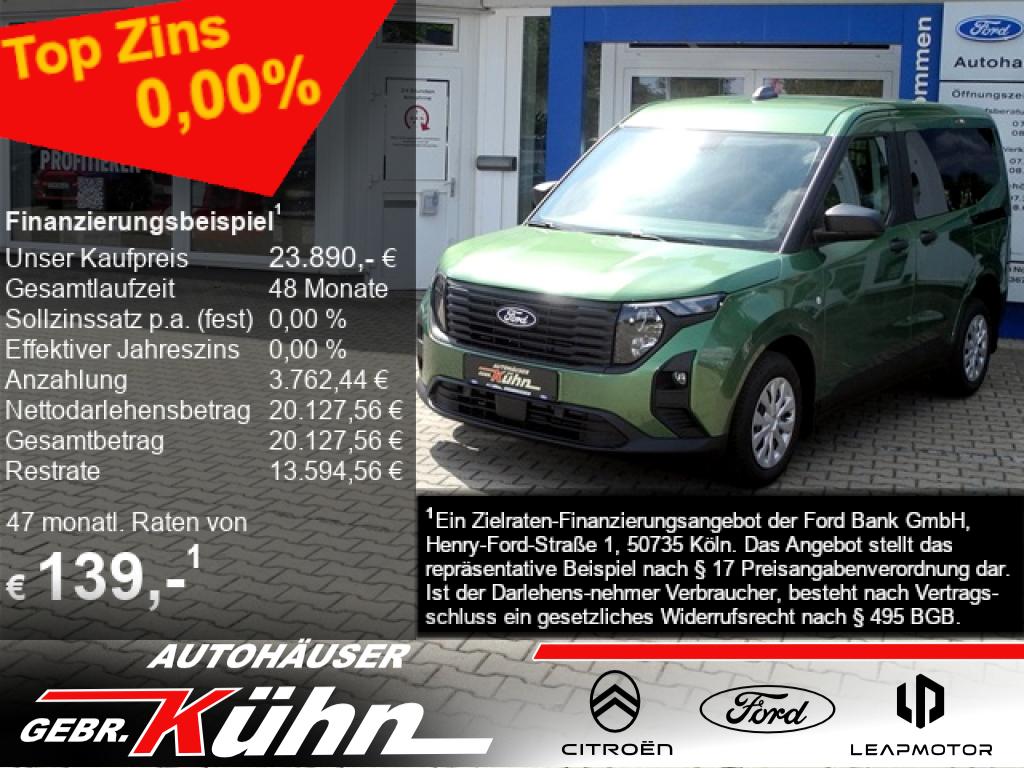 Fahrzeugabbildung Ford Transit Courier Trend - Winter-Pak., Klimaaut.