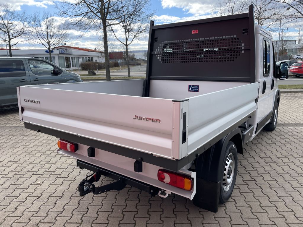 Fahrzeugabbildung Citroën Jumper Pritsche Doka 35 Heavy L2 140 + AHK, RFK
