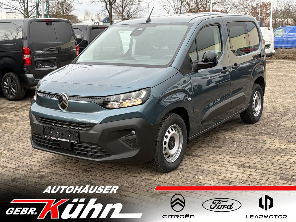 Fahrzeugabbildung Citroën Berlingo M Benzin 110 + 2 Schiebet verglast, AHK