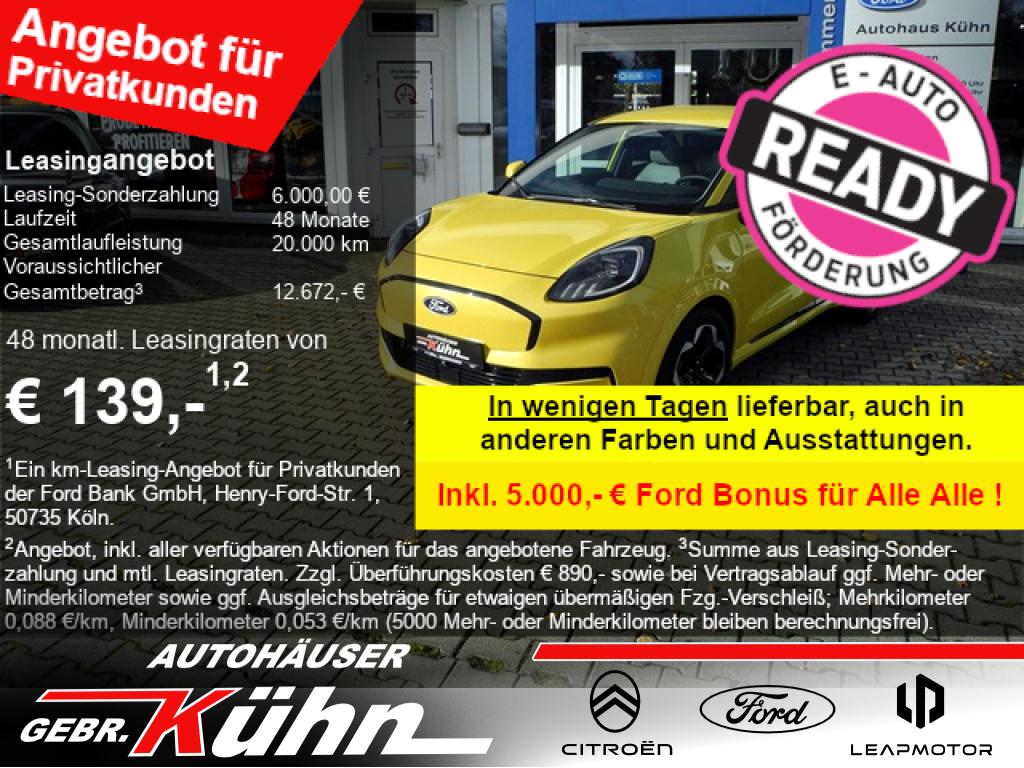Fahrzeugabbildung Ford Puma Gen-E Premium - iACC, TW, Navi, Matrix LED