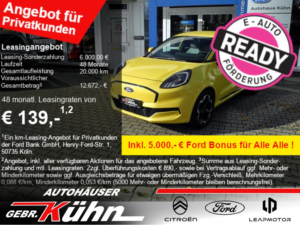 Fahrzeugabbildung Ford Puma Gen-E Premium - Winter-Pak., Navi, Matrix